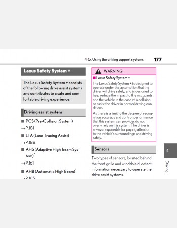 lexus ux200 2020-2021 owners manual